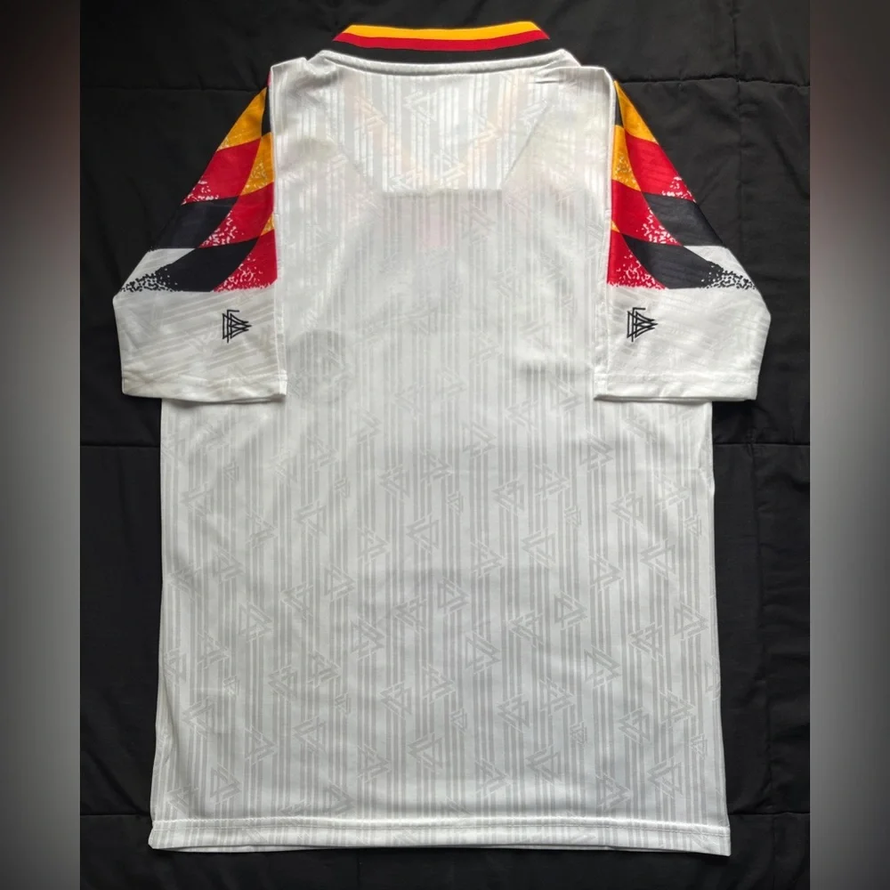 Germany 1994 Retro Home Soccer Jersey White S-XL - Picture 2 of 4